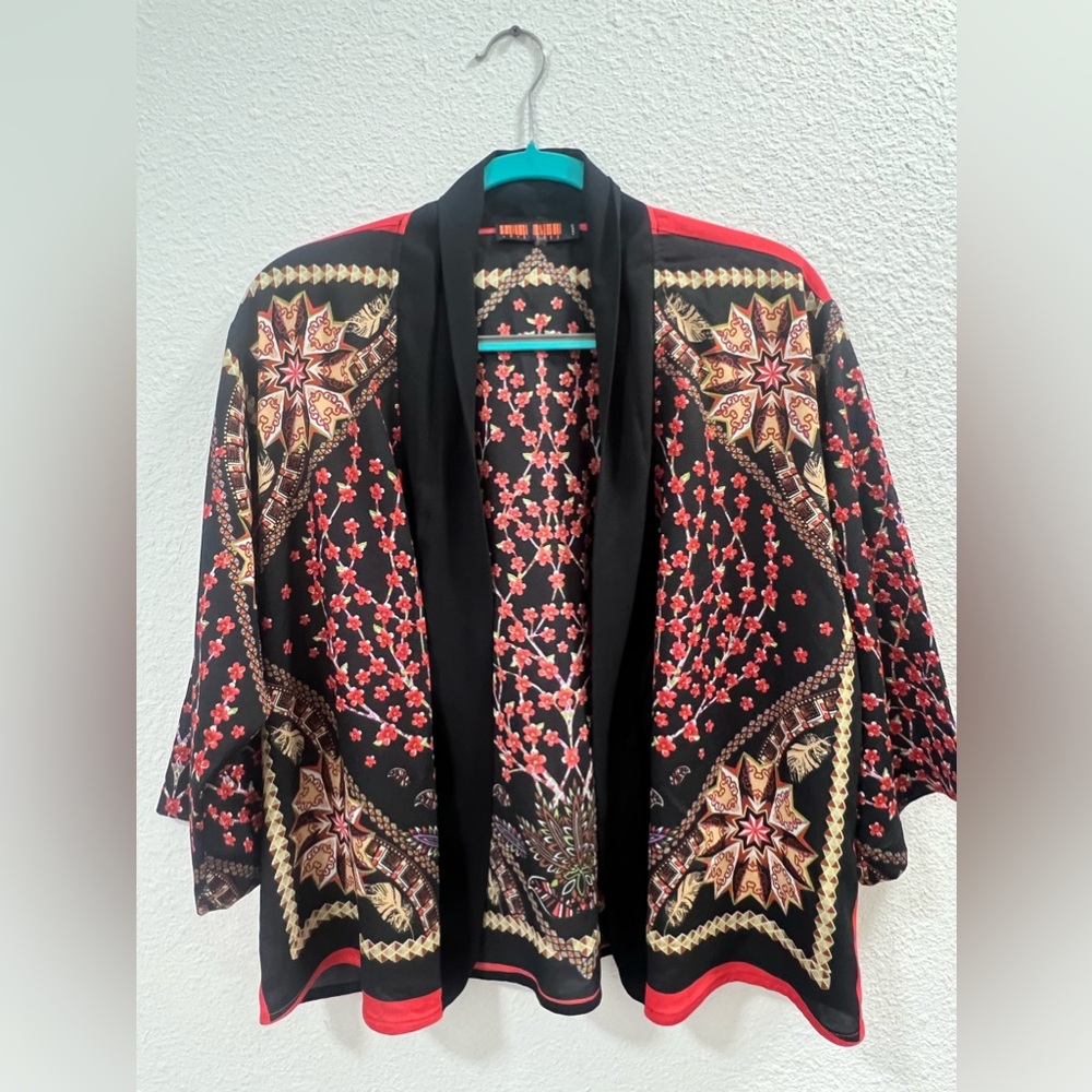 “Love Tree” Kimono style cover up size S